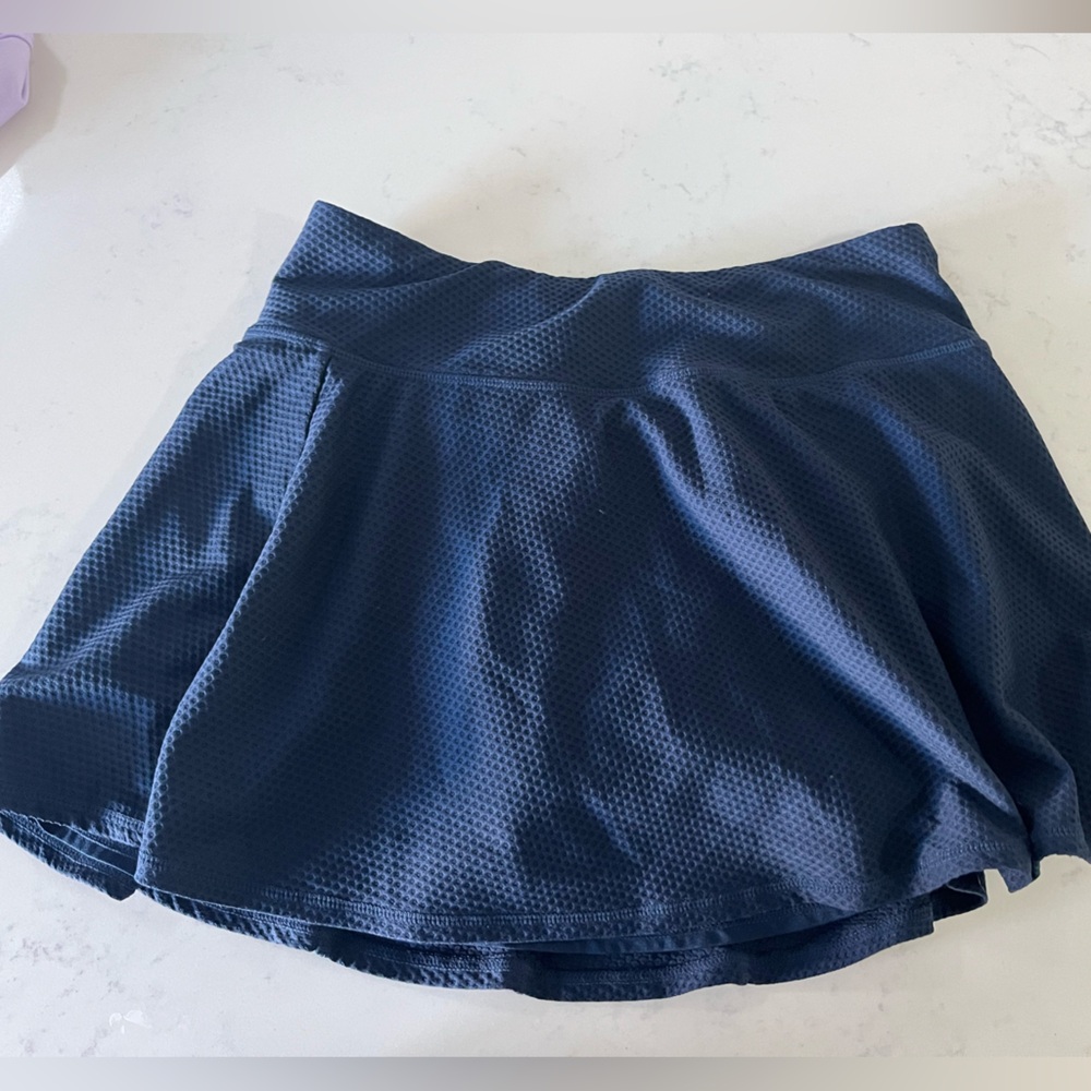 Navy Tennis Skirt size Small